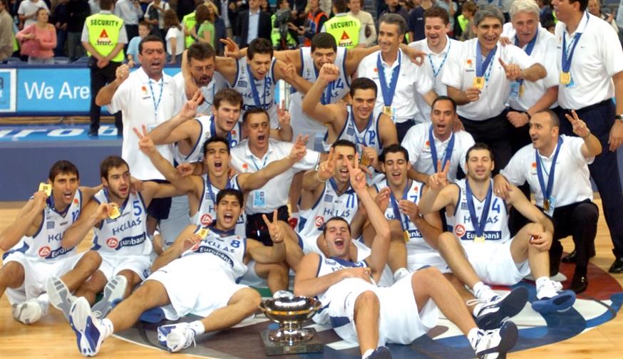 Η Ελλάδα για δεύτερη φορά στην κορυφή της Ευρώπης στο μπάσκετ (copyright: Intime)