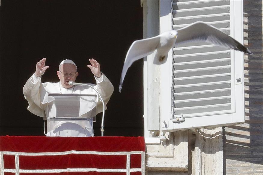 Ο Πάπας Φραγκίσκος  (AP Photo/Andrew Medichini)