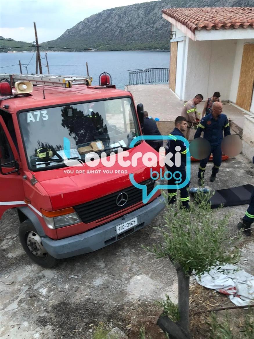 τροχαίο δυστύχημα - Λουτράκι