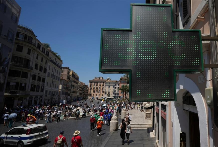 Καύσωνας, Ιταλία (AP Photo/Andrew Medichini, File) Καύσωνας, Ιταλία (AP Photo/Andrew Medichini, File)