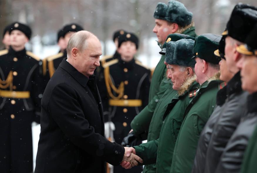 Βλαντίμιρ Πούτιν (Alexander Kazakov, Sputnik, Kremlin Pool Photo via AP)
