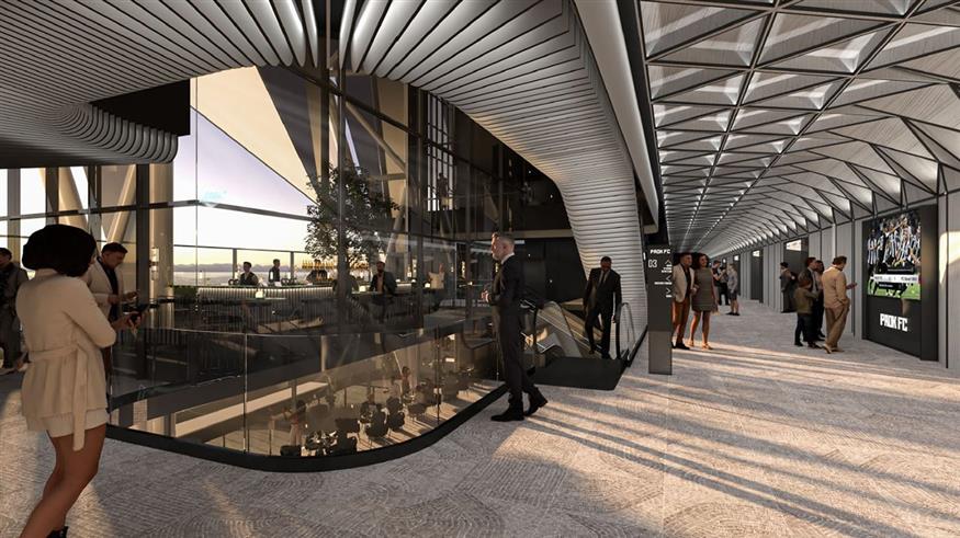 Τρισδιάστατη εσωτερική εικόνα VIP Lounge