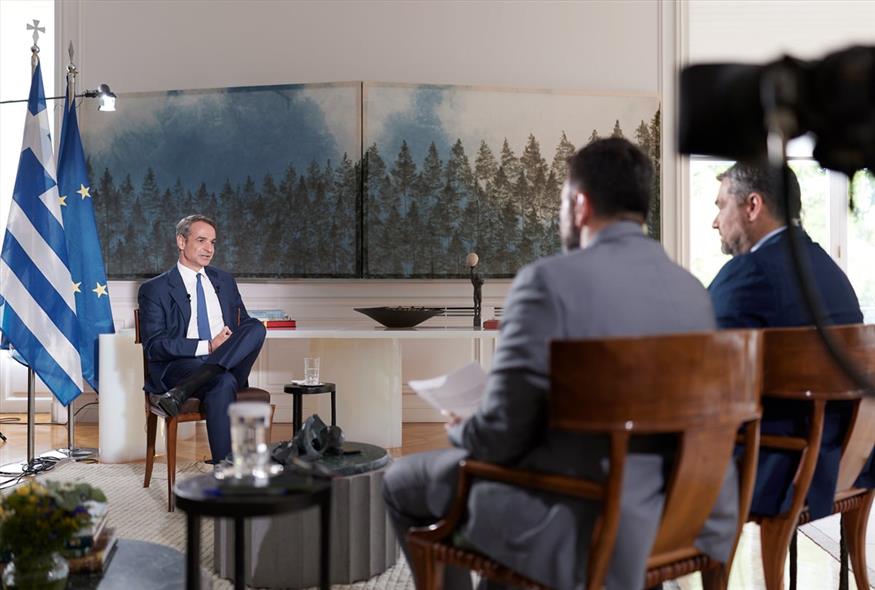 Ο Κυριάκος Μητσοτάκης στο Ώρα Ελλάδος Ο Κυριάκος Μητσοτάκης στο Ώρα Ελλάδος