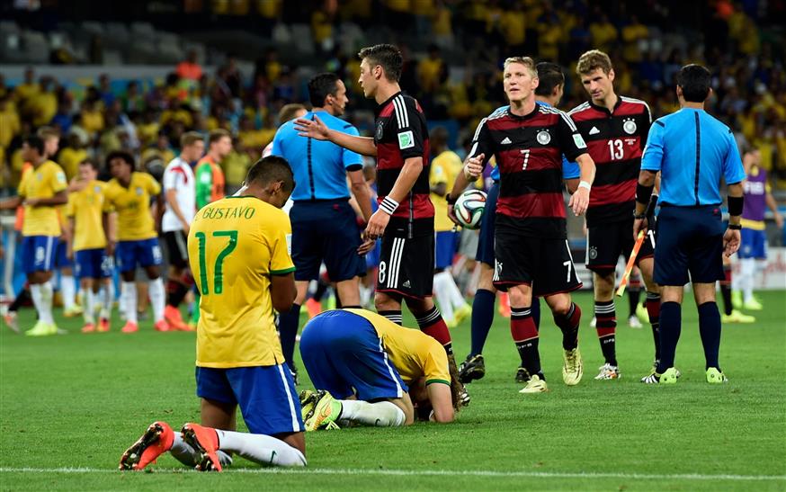 Βραζιλία, Γερμανία 1-7. Ε, αυτό κι αν ήταν «Βατερλώ»/ copyright: AP PHOTOS