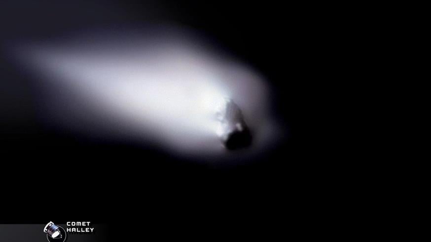 Φωτογραφία του Κομήτη από το Giotto