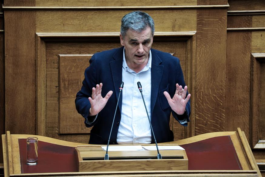 Ο υπουργός Οικονομικών Ευκλείδης Τσακαλώτος (Eurokinissi/Γιώργος Κονταρίνης)