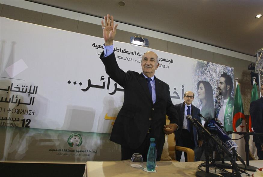 Ο πρόεδρος της Αλγερίας (ΑP photo)