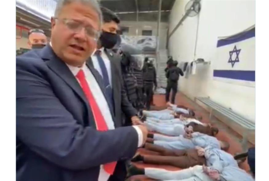 Ο Ισραηλινός υπουργός Εθνικής Ασφάλειας, Ιταμάρ Μπεν-Γκβιρ (Telegram)