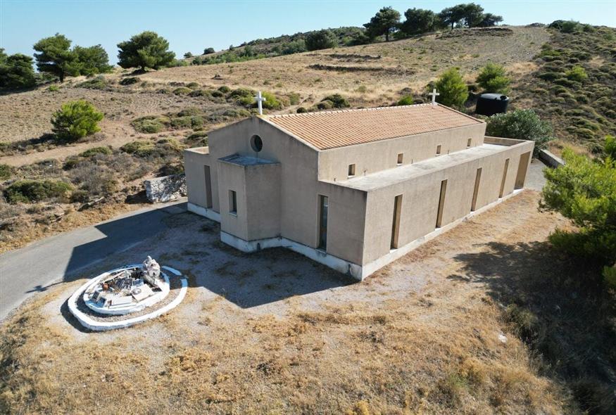 Η εκκλησία της Παναγίας κτίστηκε στον τόπο της τραγωδίας