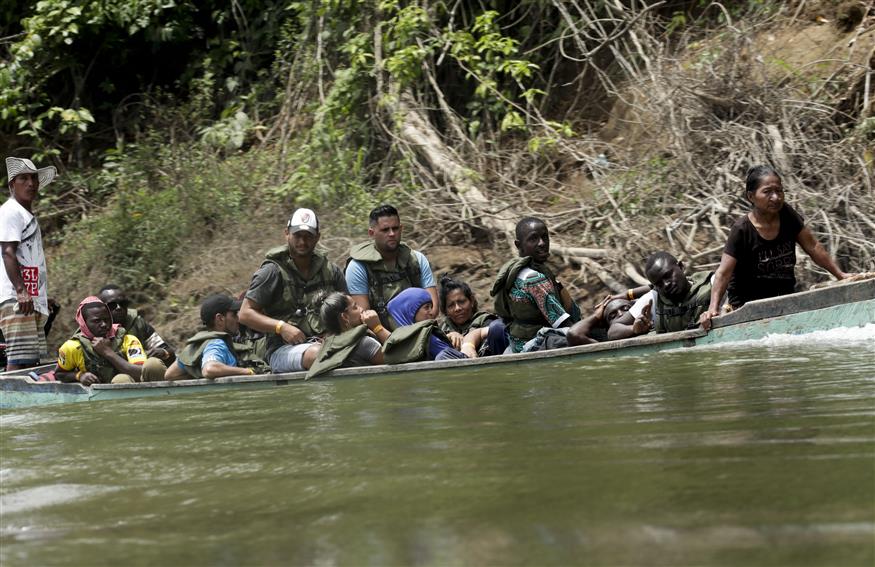 Μετανάστες στον Παναμά (Φωτο Αρχείου)/AP Photo/Arnulfo Franco