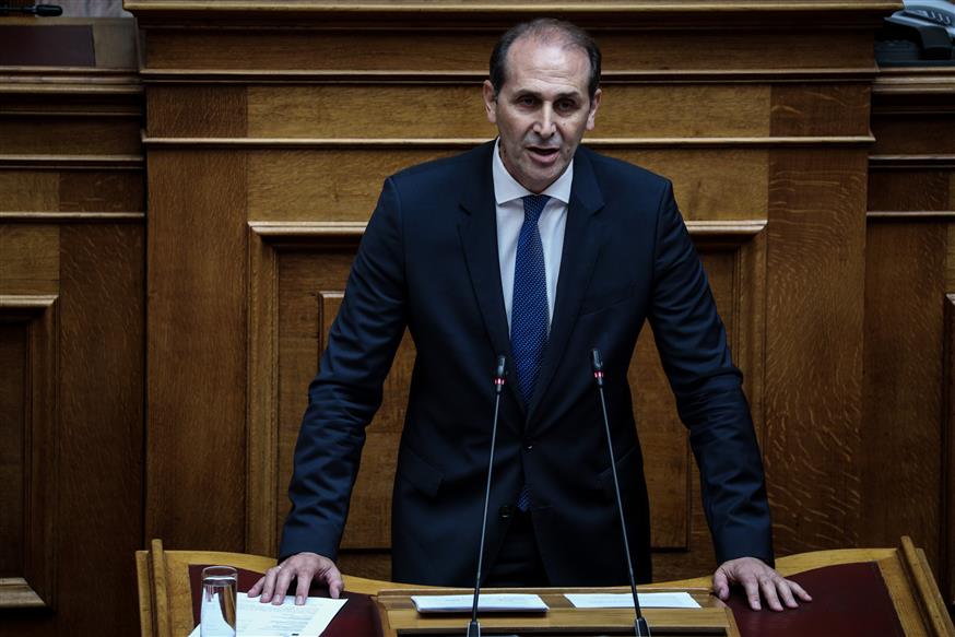 Ο υφυπουργός Οικονομικών, Απόστολος Βεσυρόπουλος (copyright: Eurokinissi/Στέλιος Μίσινας)