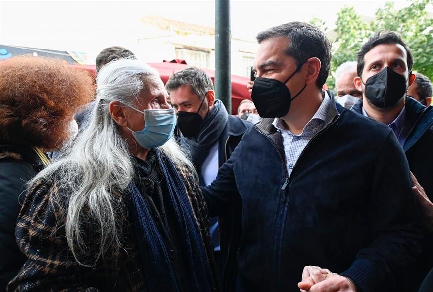 Ο πρόεδρος του ΣΥΡΙΖΑ Αλέξης Τσίπρας σε περιοδεία