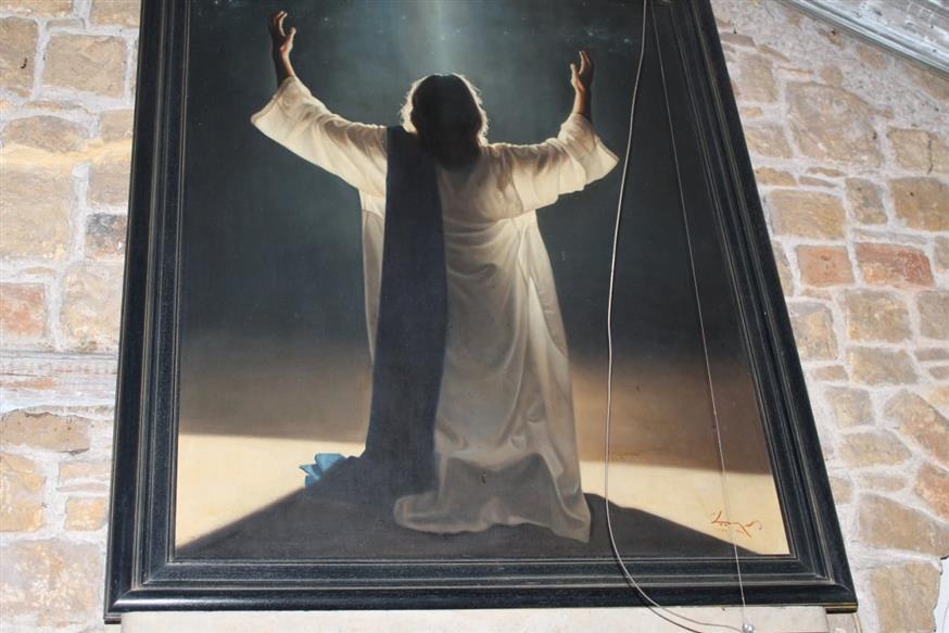 Ο Ιησούς του ζωγράφου Άγγελου / φωτογραφία ethnos.gr