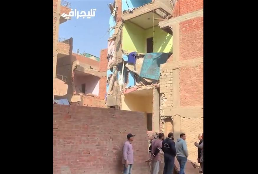 Τουλάχιστον δέκα νεκροί από την κατάρρευση κτιρίου στο Κάιρο (Χ)