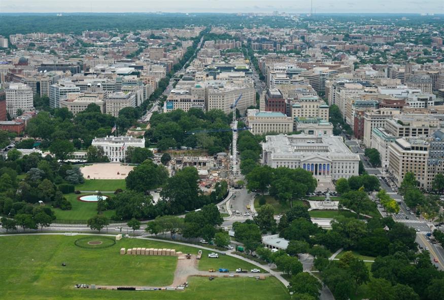 Εργασίες στο Λευκό Οίκο για την αίθουσα χορού