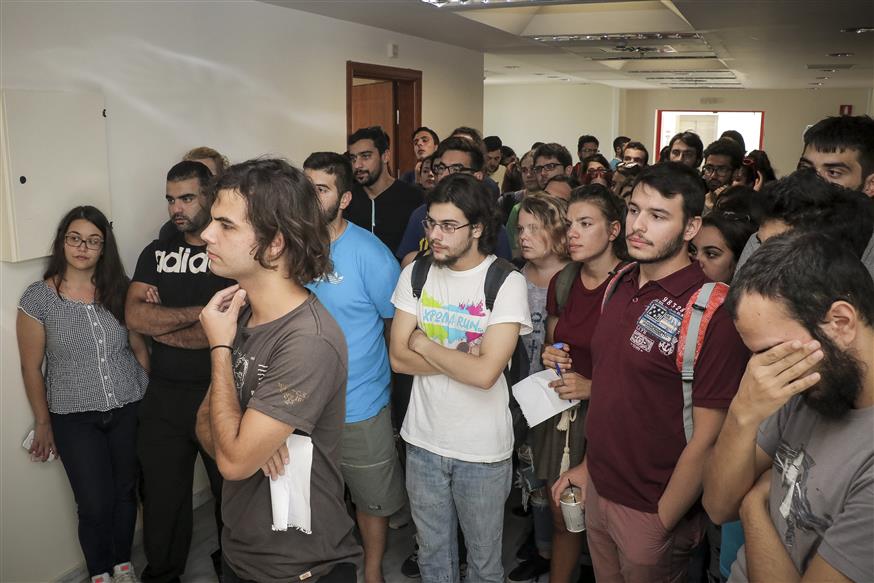 Φοιτητές στο Πανεπιστήμιο Κρήτης (Eurokinissi/Στέφανος Ραπάνης)