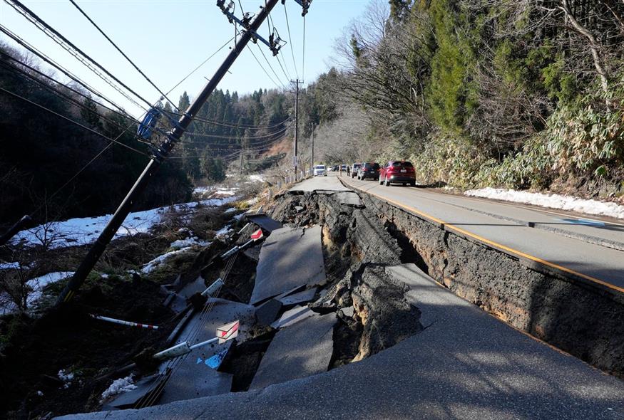 Σεισμός στην Ιαπωνία  (AP Photo/Hiro Komae)