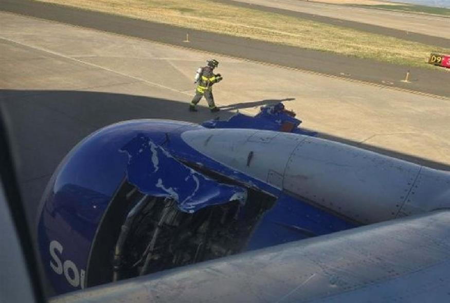 ΗΠΑ: Θρίλερ στον αέρα – Αποκολλήθηκε κάλυμμα κινητήρα αεροσκάφους της Boeing (X)