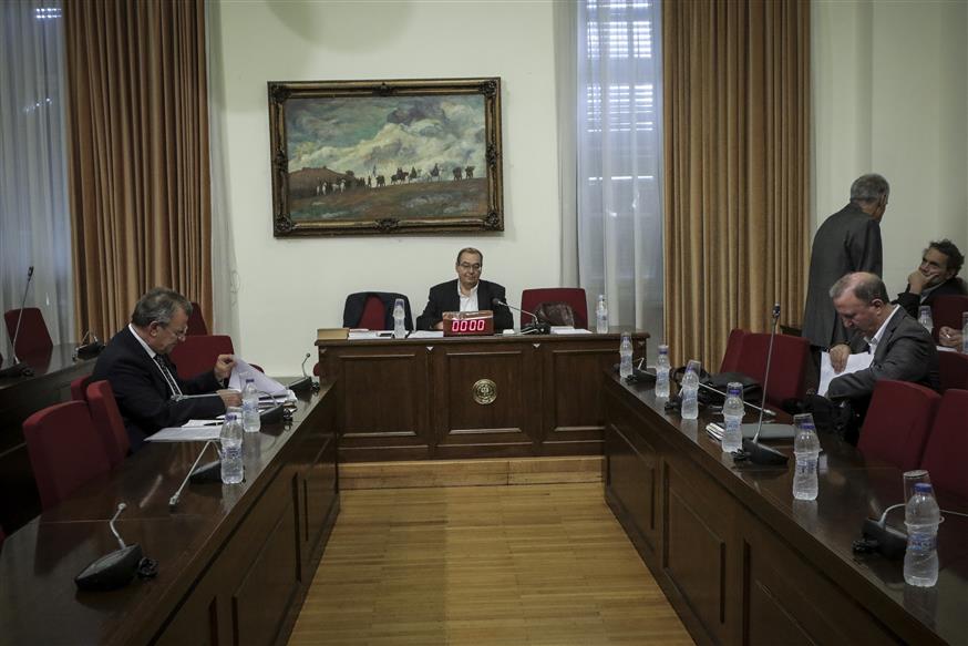 Ο πρόεδρος της Επιτροπής για την Υγεία Αντώνης Μπαλωμενάκης (Eurokinissi / Γιάννης Παναγόπουλος)