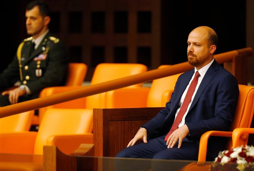 Ο γιος του Ρετζέπ Ταγίπ Ερντογάν, Μπιλάλ Ερντογάν (ΑP)