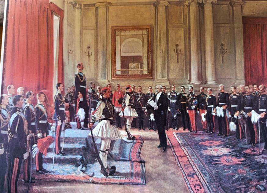 Ο πρίγκιπας Κωνσταντίνος ορίζεται αρχιστράτηγος του Ελληνικού Στρατού.