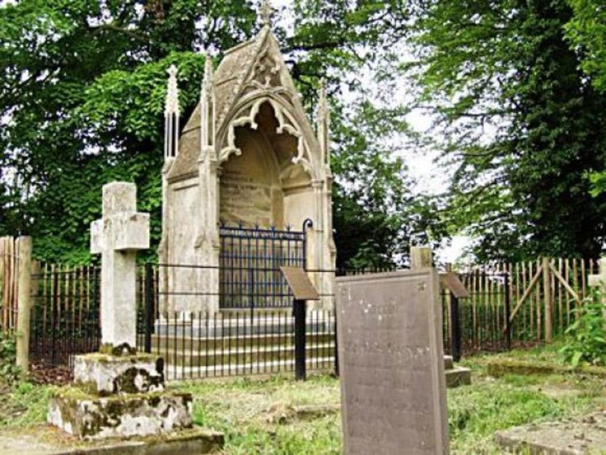 Ο τάφος του Λόρδου Βύρωνα και πλάι του η κόρη που δεν γνώρισε ποτέ