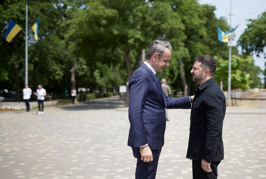 Μητσοτάκης - Ζελένσκι/ΙΝΤΙΜΕ