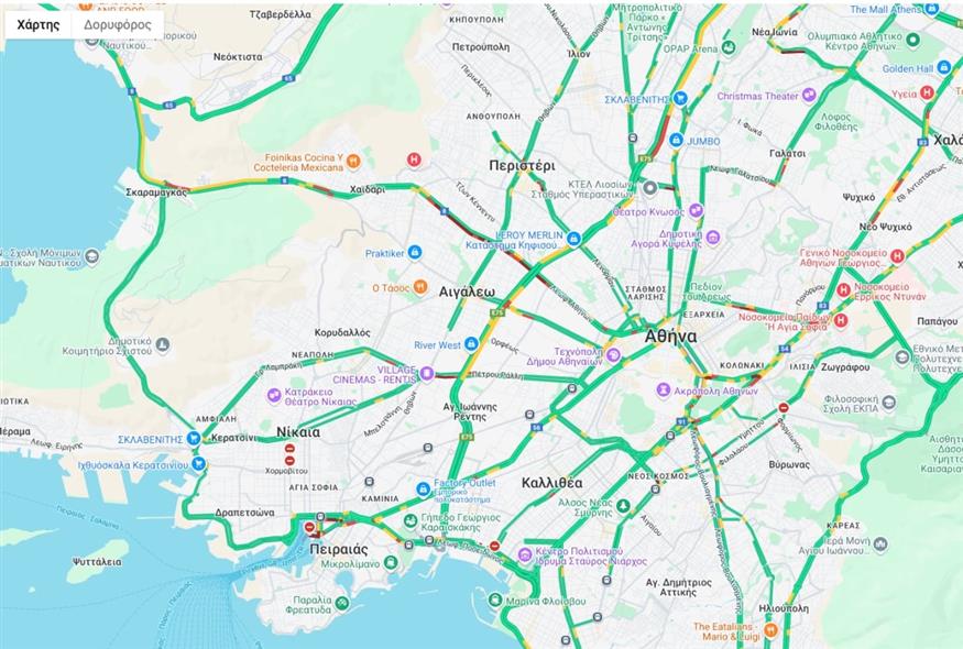 Ο χάρτης της κίνησης Ο χάρτης της κίνησης