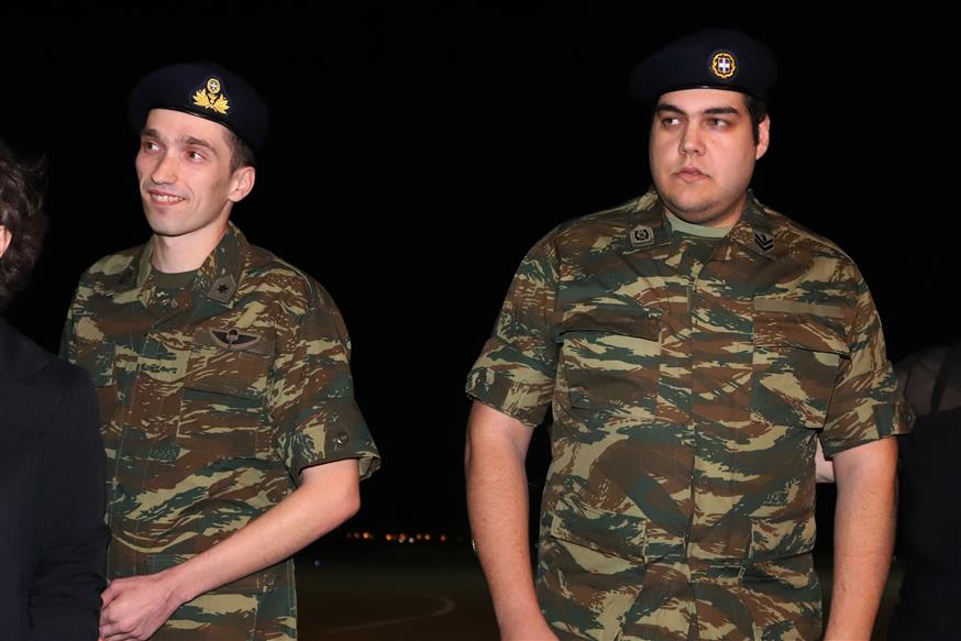 Οι δύο Έλληνες στρατιωτικοί που βρίσκονταν στις φυλακές της Αδριανούπολης (MotionTeam/Φάνη Τρύψανη)