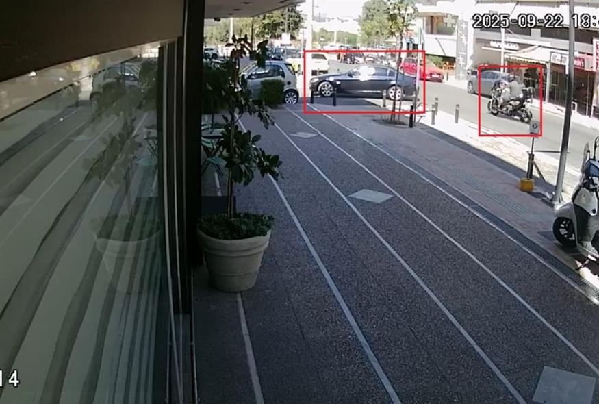 Το όχημα των δραστών που χρησιμοποιήθηκε στην εκτέλεση του Γιάννη Λάλα