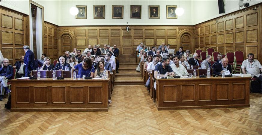 Στιγμιότυπο από συνεδρίαση στην Επιτροπή Κοινωνικών Υποθέσεων της Βουλής (EUROKINISSI/ΓΙΑΝΝΗΣ ΠΑΝΑΓΟΠΟΥΛΟΣ)