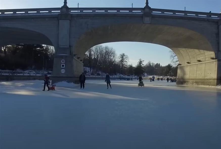 Rideau Canal Skateway/Youtube-National Geographic