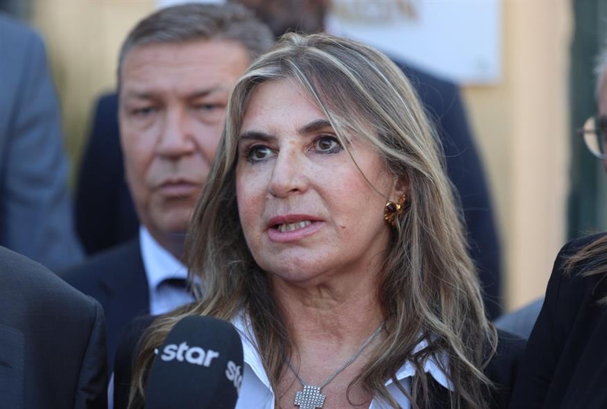 Μίνα Παπαθεοδώρου-Βαλυράκη (ΓΙΑΝΝΗΣ ΠΑΝΑΓΟΠΟΥΛΟΣ/EUROKINISSI)