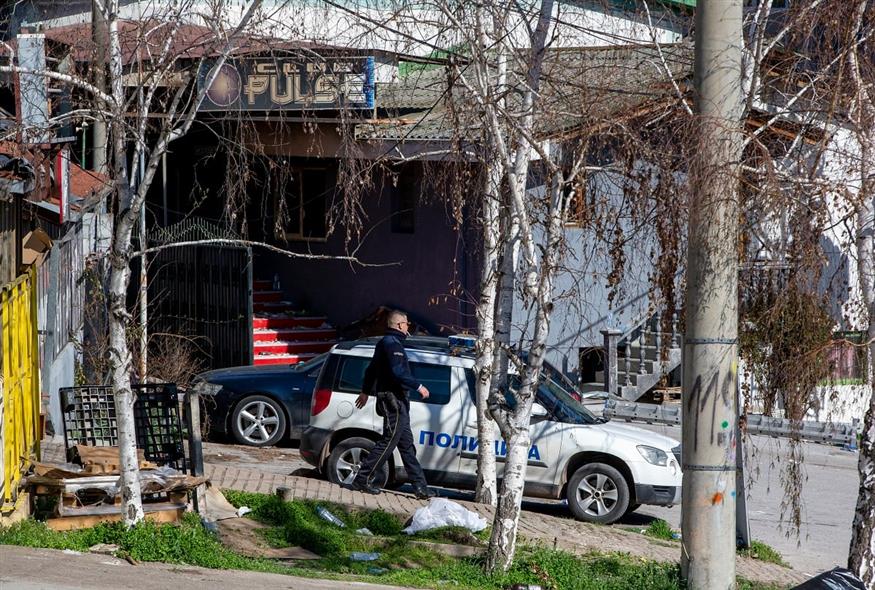 Τραγωδία σε νυχτερινό κλαμπ στη Βόρεια Μακεδονία (AP Photo/Visar Kryeziu)