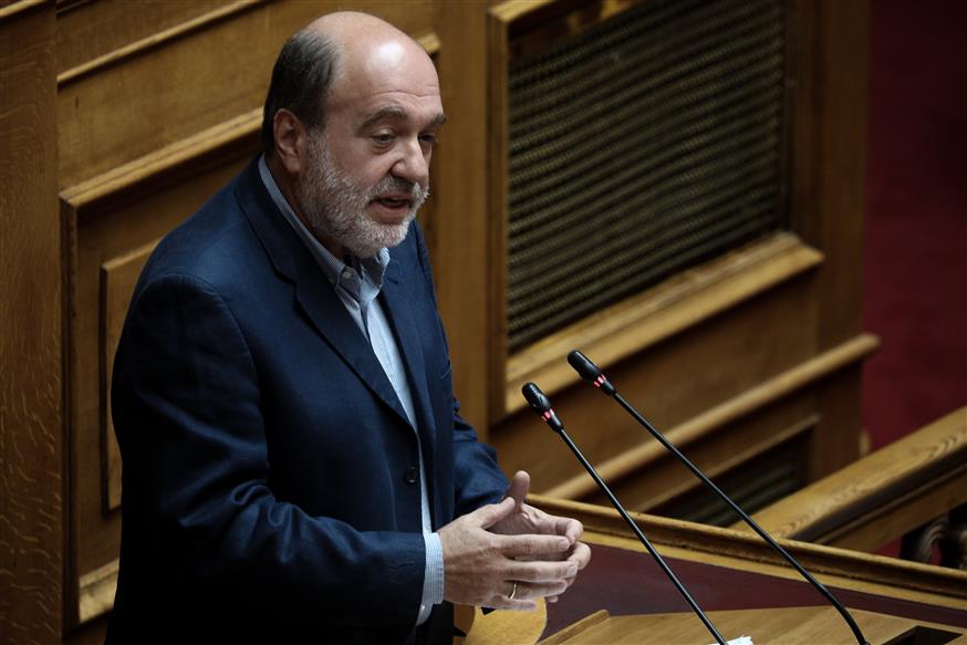 Ο βουλευτής του ΣΥΡΙΖΑ, Τρύφων Αλεξιάδης (copyright: Eurokinissi/Στέλιος Μίσινας)