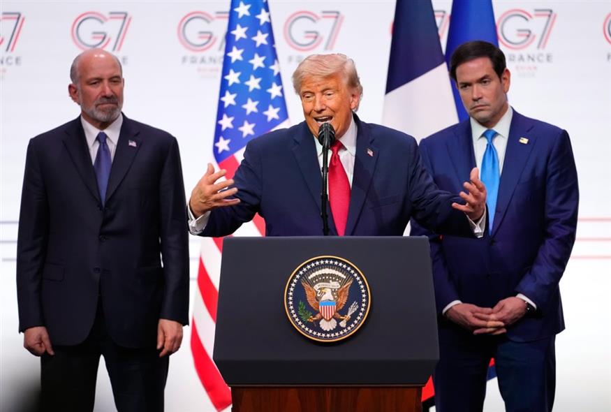 Ντόναλντ Τραμπ-G7 (AP) Ντόναλντ Τραμπ-G7 (AP)