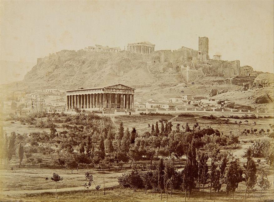Η Ακρόπολις και το Θησείο στις αρχές του 1830
