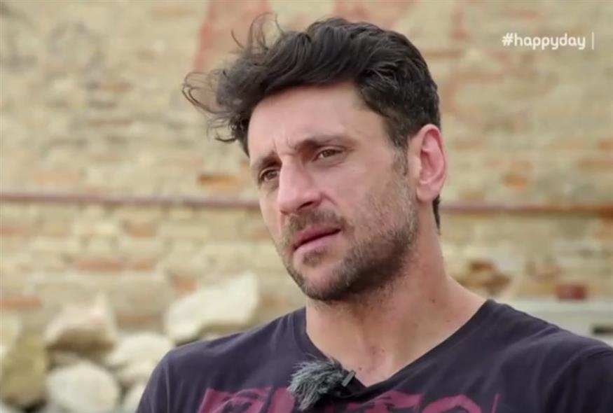 Ο Γιώργος Χρυσοστόμου στην εκπομπή «Happy Day»
