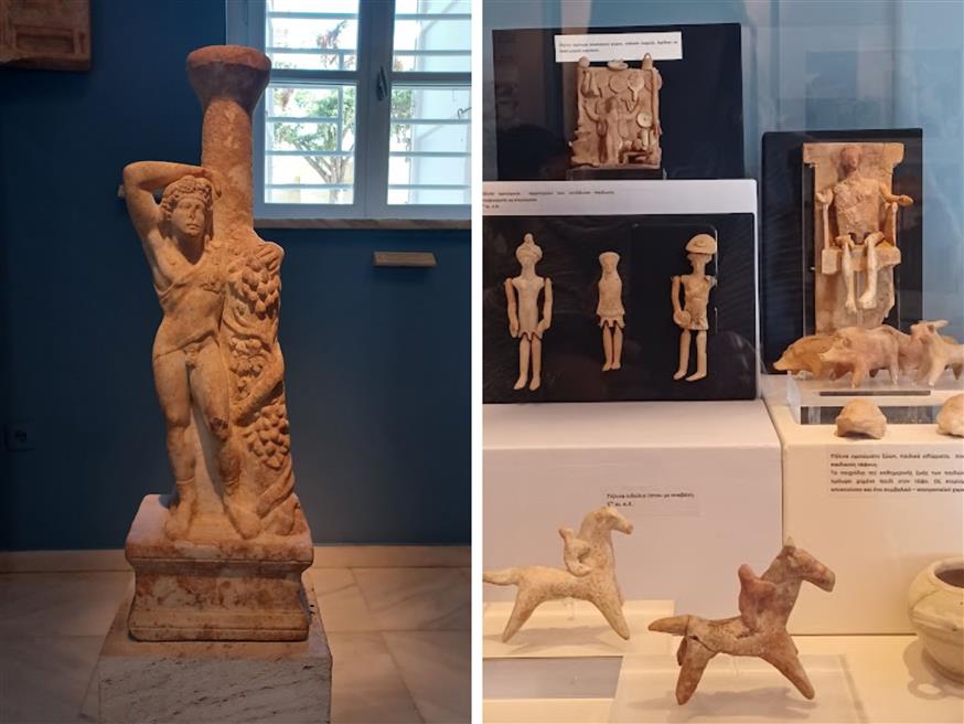 Στο Αρχαιολογικό Μουσείο των Μεγάρων | © Χρστίνα Τσαμουρά