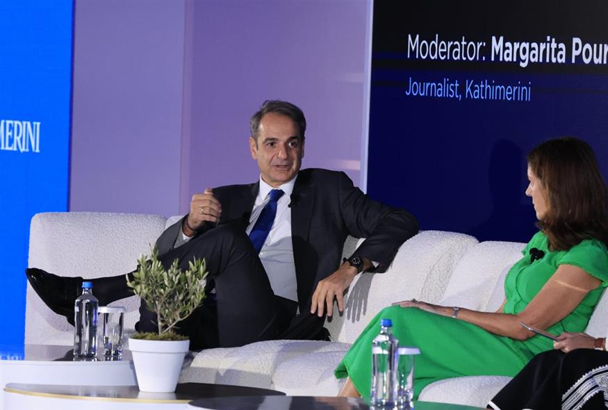 Κυριάκος Μητσοτάκης (ΓΙΩΡΓΟΣ ΚΟΝΤΑΡΙΝΗΣ/EUROKINISSI)