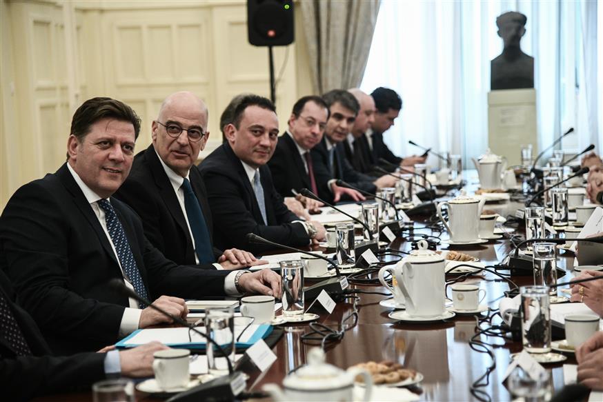 Συνεδρίαση του Συμβουλίου Εξωτερικής Πολιτικής (Copyright: Eurokinissi/Μιχάλης Καραγιάννης)