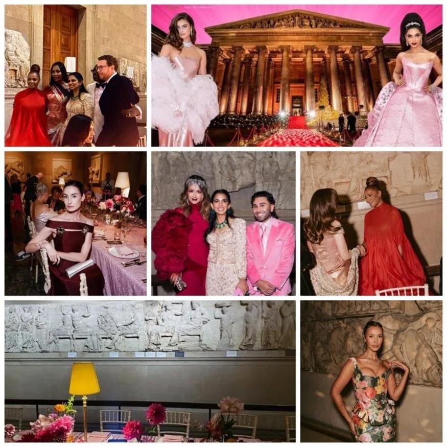 Δείπνο του Βρετανικού Μουσείου στην αίθουσα με τα Γλυπτά του Παρθενώνα (greekcitytimes.com)