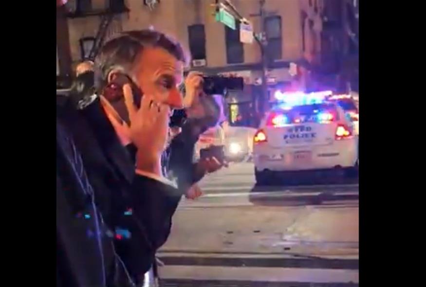 Ο Εμανουέλ Μακρόν στη Νέα Υόρκη (X)