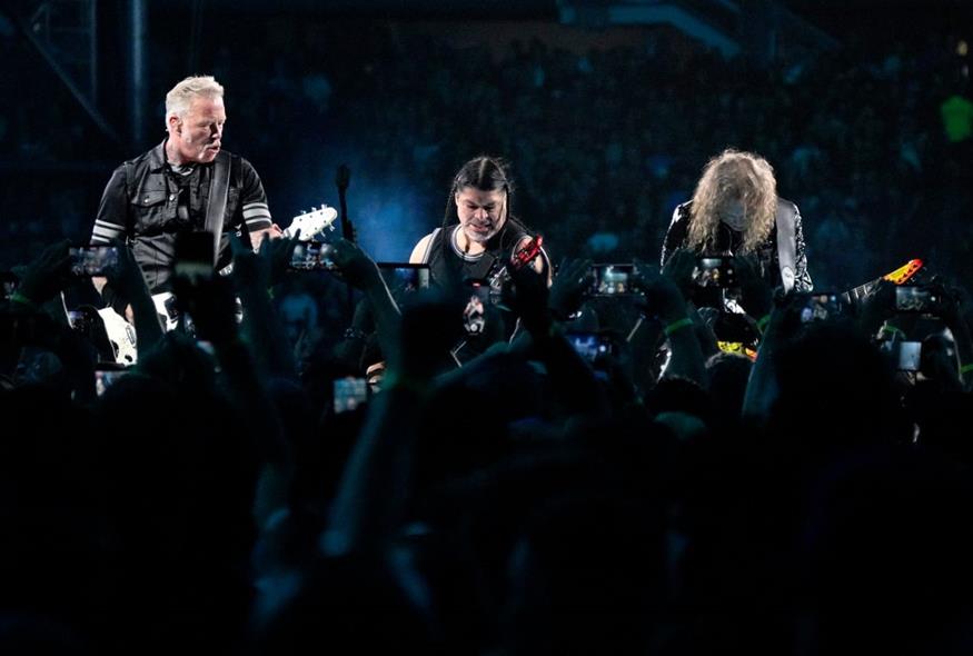 Metallica στο Σικάγο (Photo by Rob Grabowski/Invision/AP)