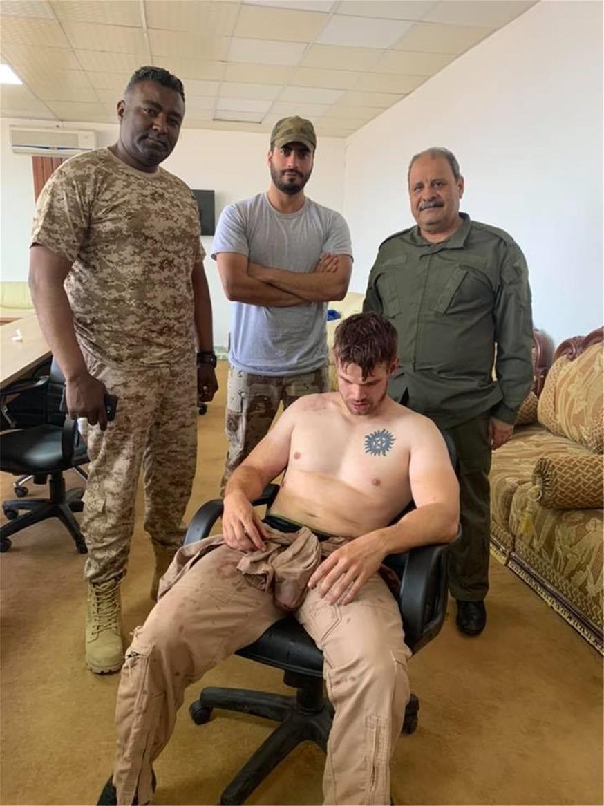 Ο πιλότος στα χέρια του στρατού της Λιβύης