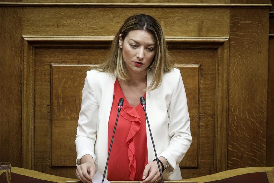 Αναστασία Γκαρά, βουλευτής ΣΥΡΙΖΑ (Eurokinissi)