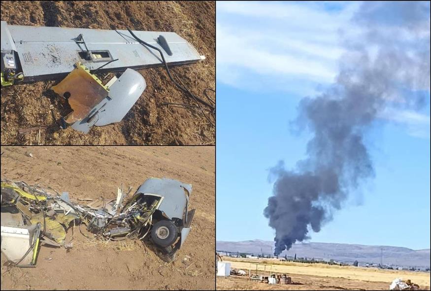 Κατάρριψη τουρκικού drone από τις ΗΠΑ στη Συρία (Φωτογραφίες: X)