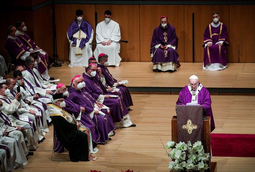 Πάπας Φραγκίσκος στο Μέγαρο Μουσικής
