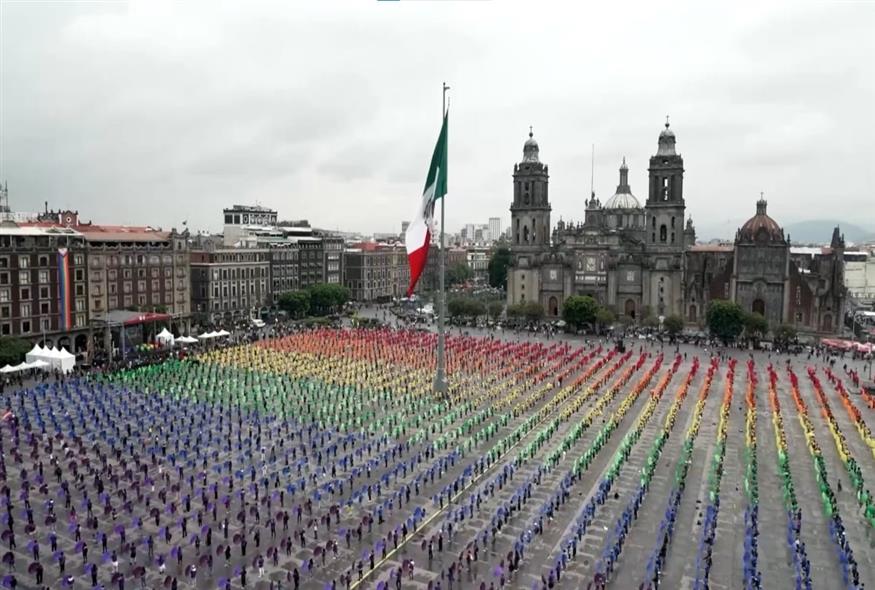 Μεξικό - Σημαία Pride (Reuters)