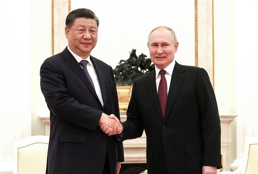 Πρώτη συνάντηση Σι Τζινπίνγκ - Πούτιν/ ΑP